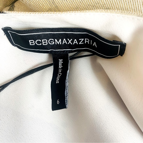 BCBGMaxAzria Aceline One Shoulder Dress Size 6 - Picture 7 of 11